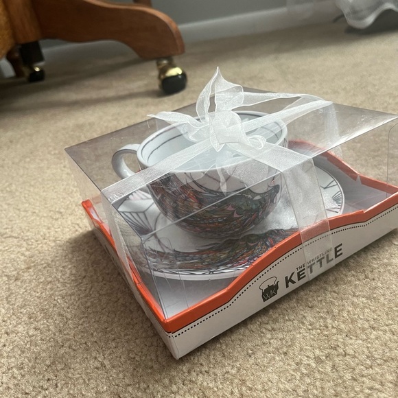 The Whistling Kettle Tea Cup & Saucer - Picture 4 of 5